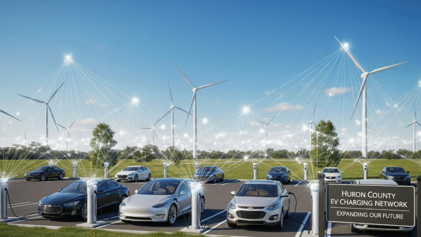 Huron County (Michigan) secures grant to expand EV charging network