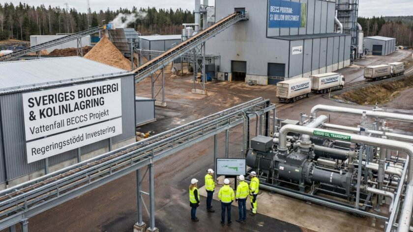Sweden Launches  Billion Drive to Advance Bioenergy With Carbon Capture