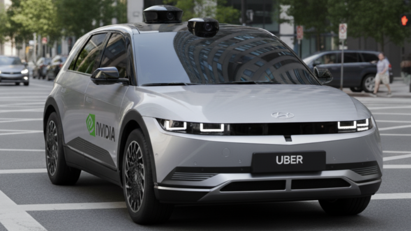 Uber and Nvidia Partner to Build 100,000-Vehicle Autonomous Fleet by 2027