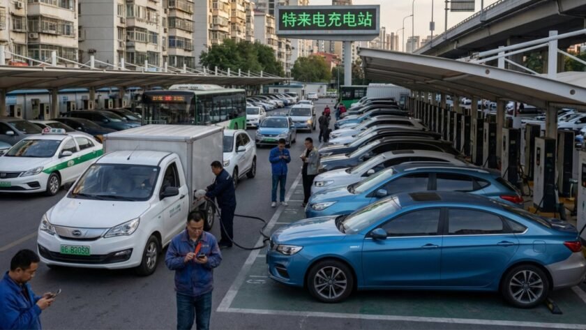 China’s EV Charging Infrastructure Reports Robust Growth