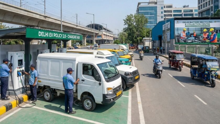 India’s Capital, New Delhi Unveils Ambitious EV Policy 2.0 to Accelerate Electric Mobility Transformation