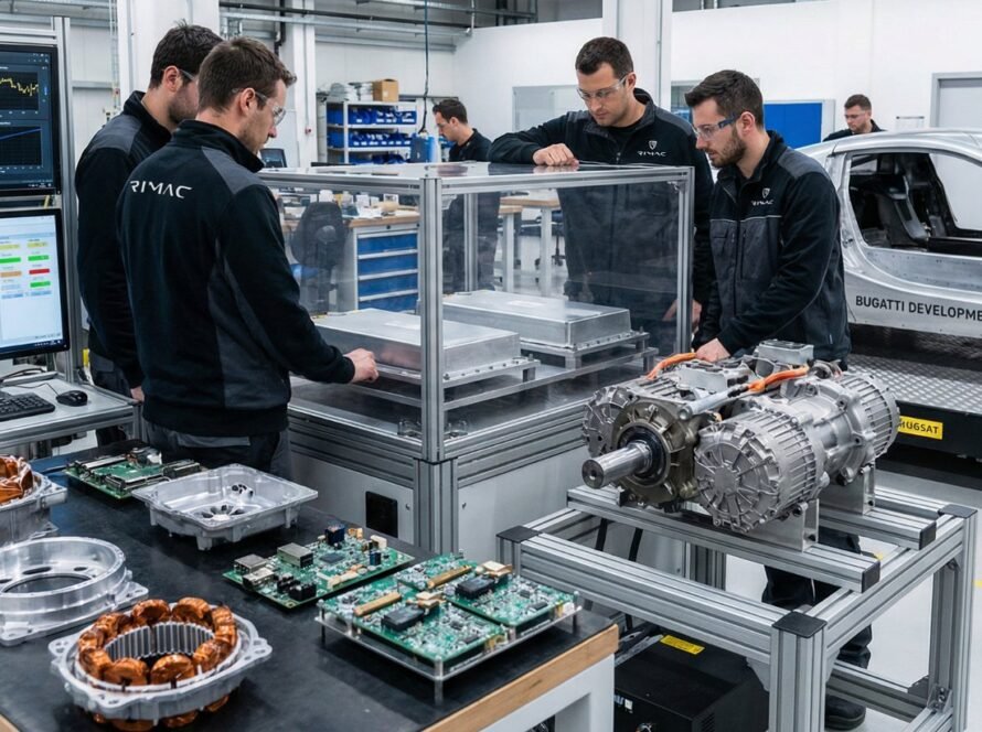 Rimac Solid-State Battery Tech to Power Next-Gen Bugatti by 2030