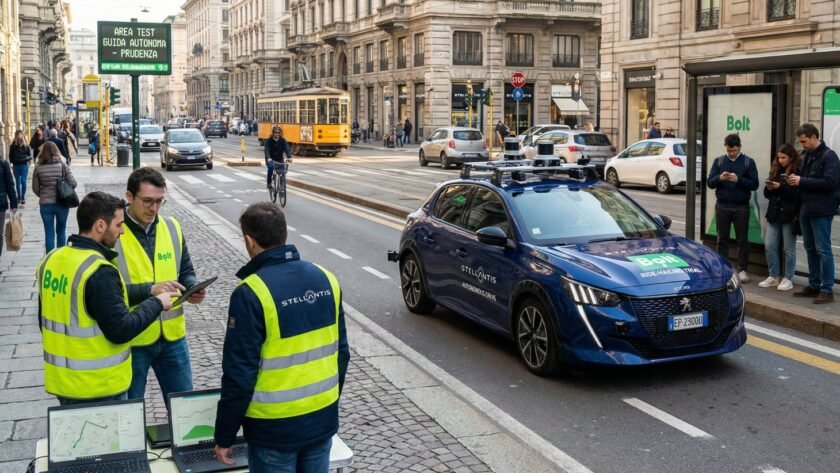 Stellantis and Bolt Forge Ahead with Europe’s Autonomous Ride-Hailing Future