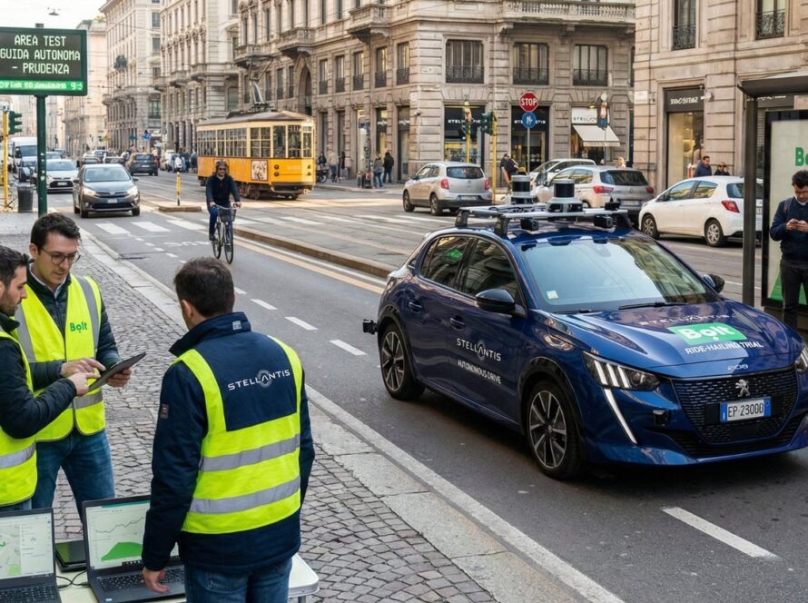 Stellantis and Bolt Forge Ahead with Europe’s Autonomous Ride-Hailing Future