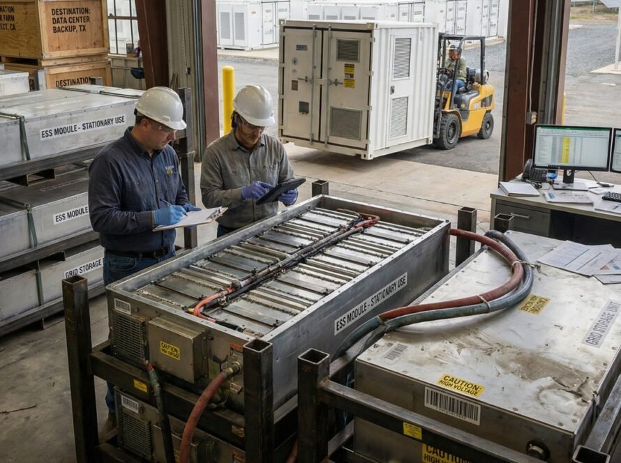U.S. Battery Supply Chains Diverge as Energy Storage Gains Strategic Priority