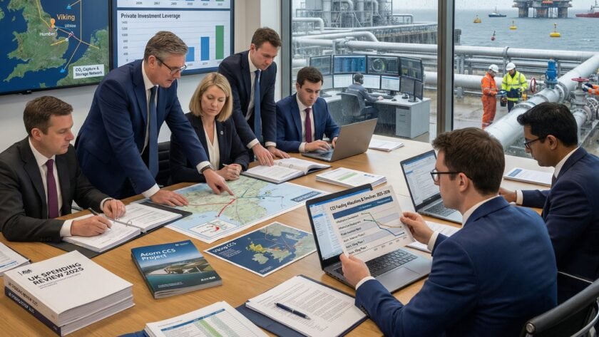 UK Government Boosts CCUS with £9.4 Billion Funding