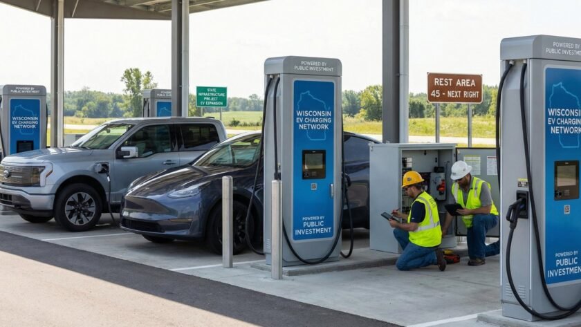 Wisconsin Accelerates EV Charging Deployment With 14 Million Dollar Statewide Grant Round