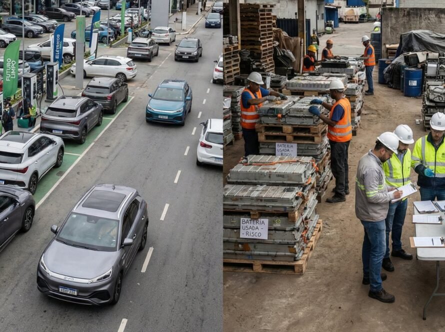 Brazil’s EV Boom Is Exposing a Critical Battery Recycling Gap