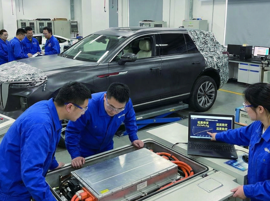 FAW Hongqi’s All-Solid-State Battery Prototype Signals a Breakthrough Moment for Next-Generation EVs