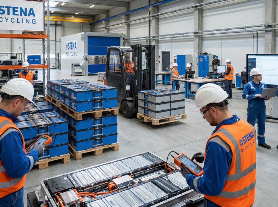 Stena Recycling’s SEK 500+ Million Battery Bet Signals the Next Global Phase of EV Circularity