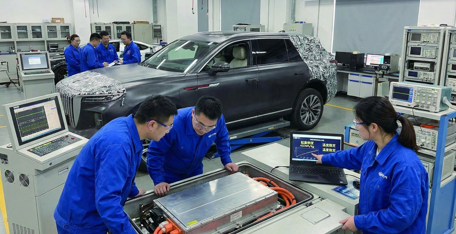 FAW Hongqi’s first all-solid-state battery prototype vehicle signals a global breakthrough in EV safety, energy density, and next-generation battery commercialization.