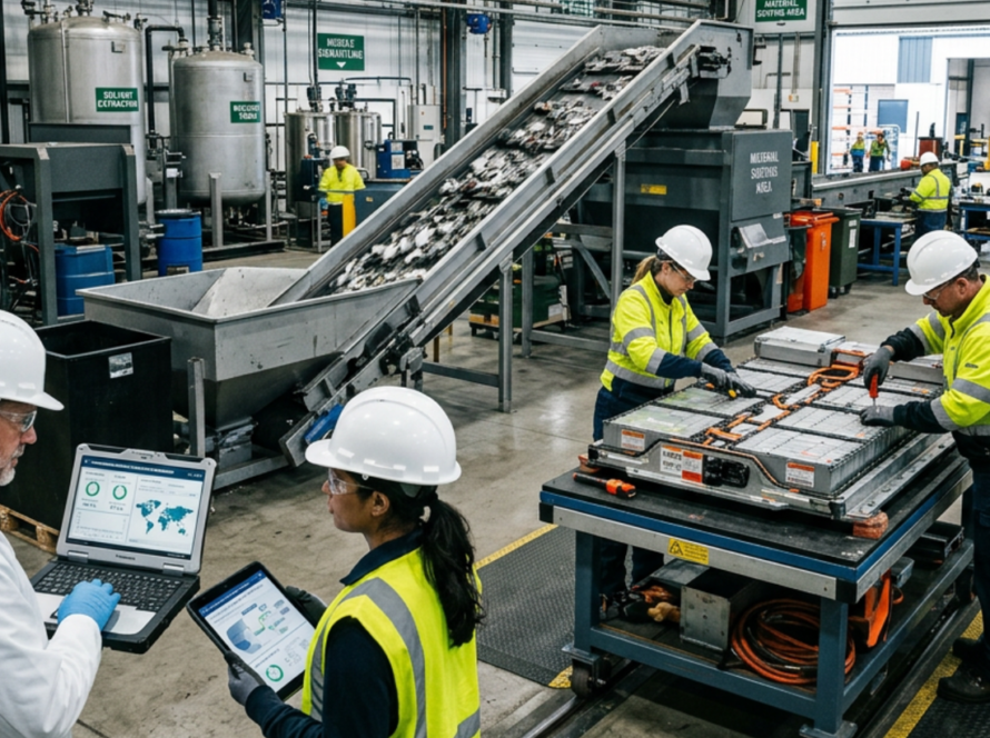 The Circular Mandate: Industrializing EV Battery Recycling in 2026