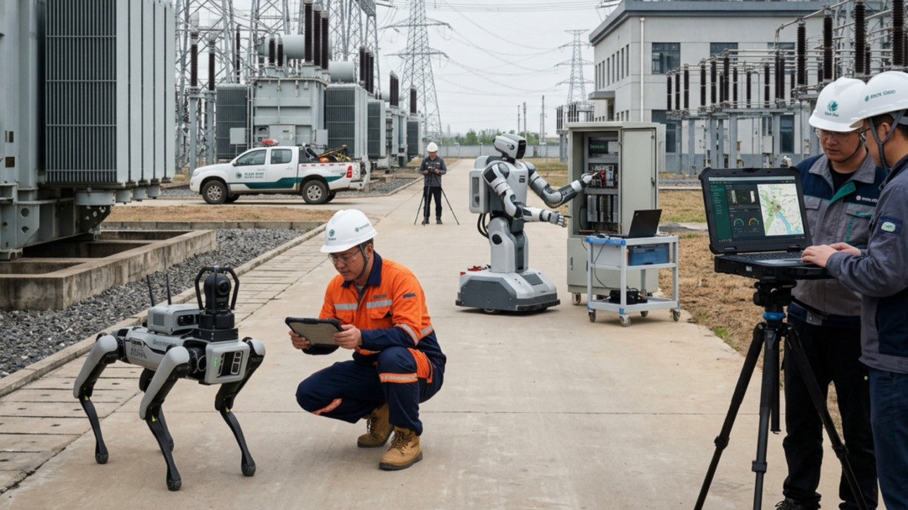 China Deploys  Billion Robotics Investment to Modernize Power Grid Operations