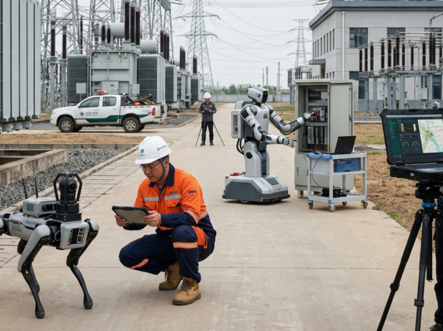 China Deploys  Billion Robotics Investment to Modernize Power Grid Operations