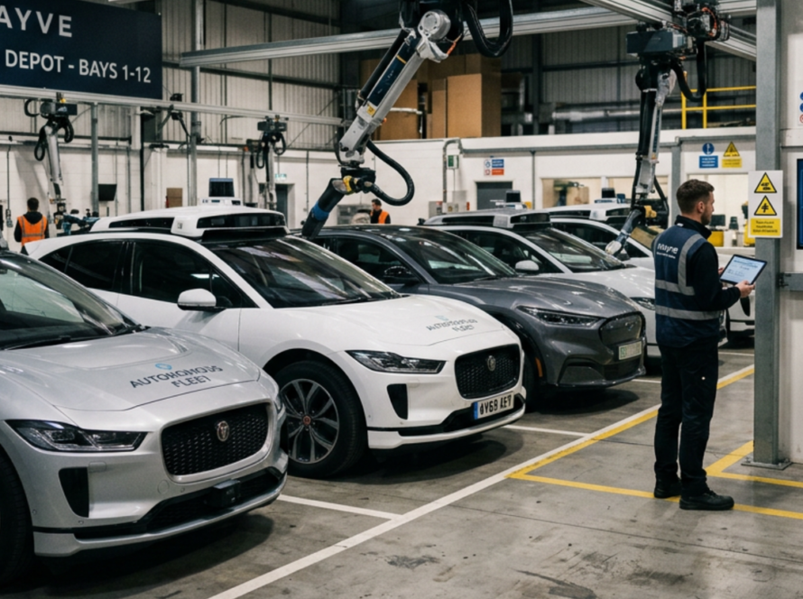 UK Robotics Innovation Enables Hands-Free Charging for Autonomous Fleet Scaling