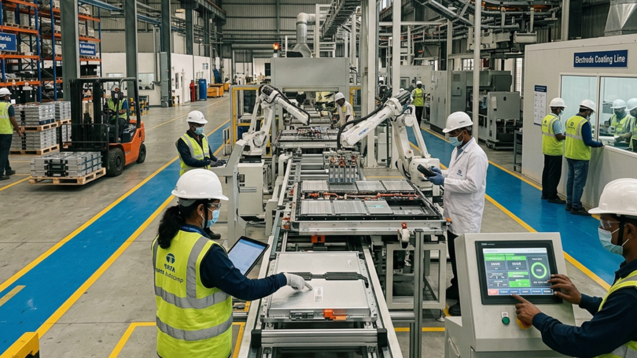 EV Battery Manufacturing Enters a Global Industrial Scale Phase in 2026