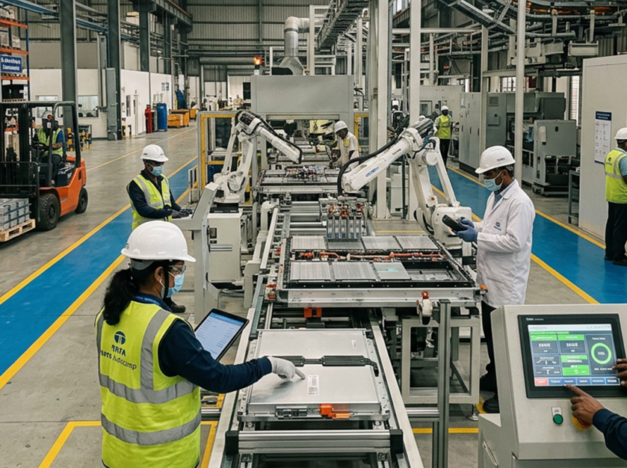 EV Battery Manufacturing Enters a Global Industrial Scale Phase in 2026